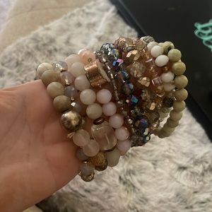 Lot of Ermish/boutique bracelets